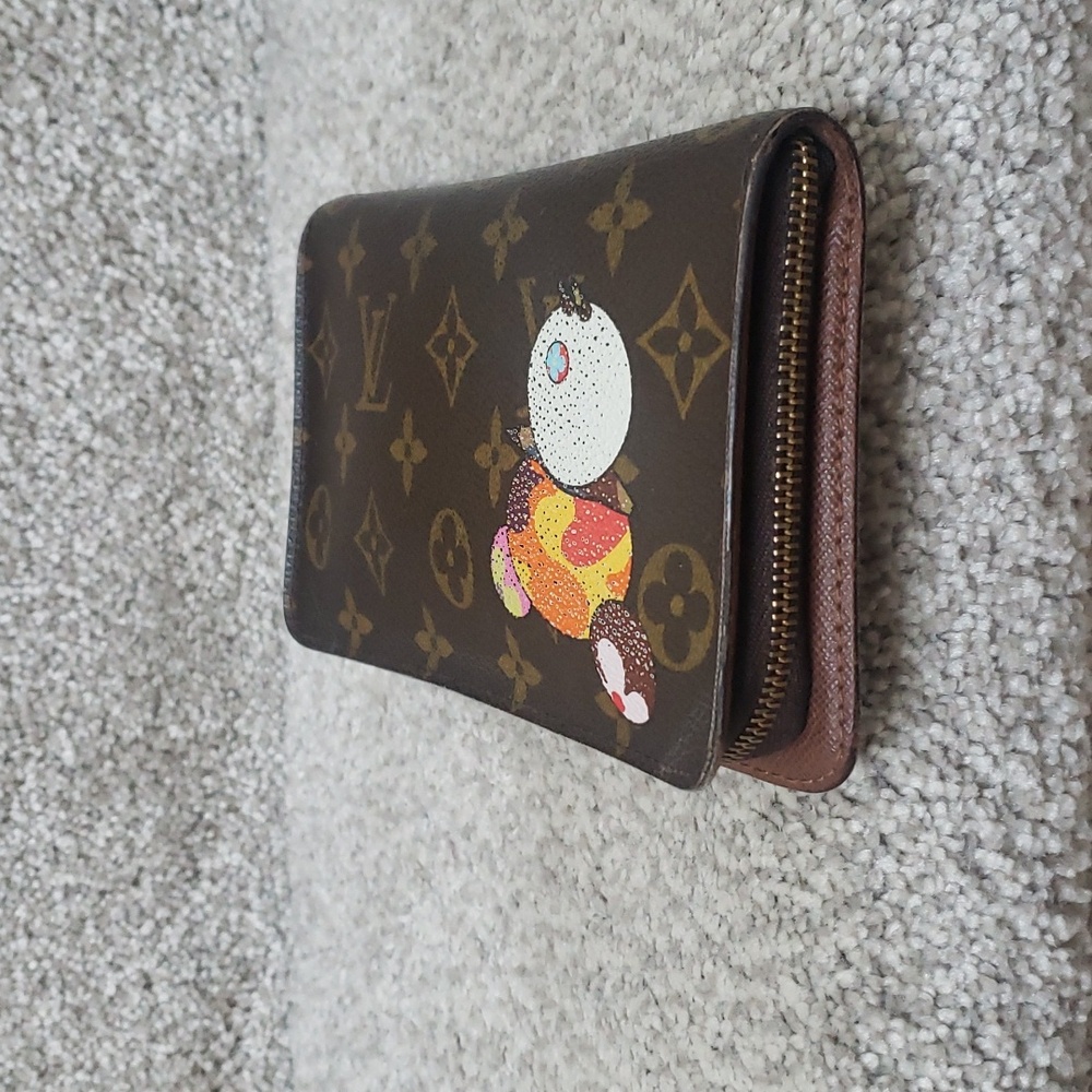 Louis Vuitton murakami panda limited zippy wallet Authentic - Picture 8 of 10